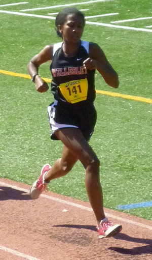 Priyanka Fouda, Wellesley, One mile, mile, Emerging Elites, Championship, Division II